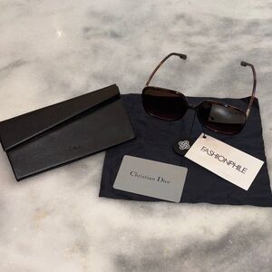 Dior Brown Gradient Women's Sunglasses